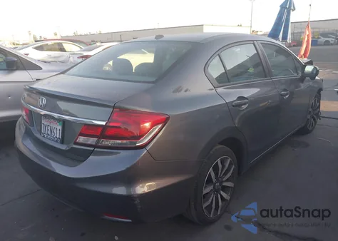 2015 Honda Civic Ex-L from USA, damaged, VIN 2HGFB2F96FH520831